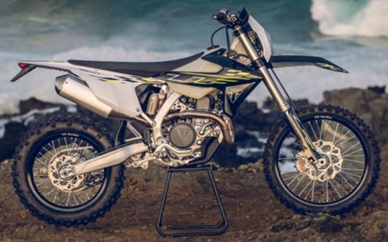 Recalled 2025/2026 Triumph TF450 model Closed Course Competition Motorcycle