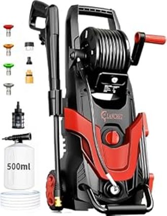 Recalled LANCHEZ electric pressure washer — model KLC-BULL-135C (red)